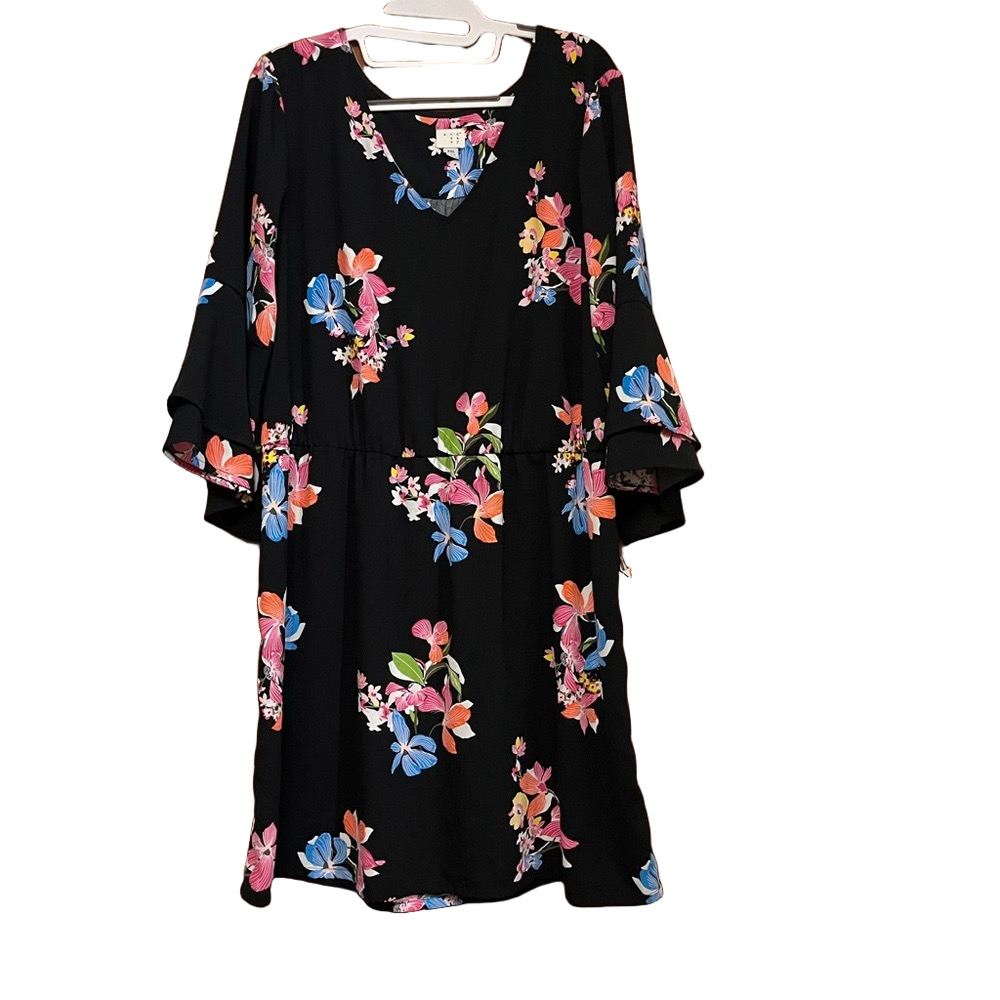 A New Day floral plus size dress Size XXL.       FC